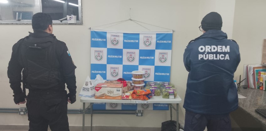 Suspeito de furto a supermercado é preso em flagrante em Volta Redonda